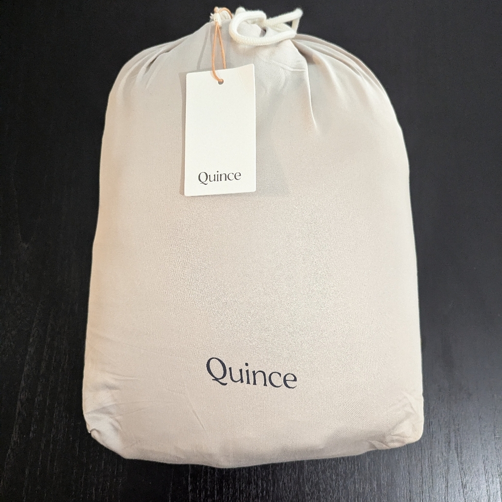 NWT Quince Bamboo Duvet Cover Set - Sand - Picture 5 of 6